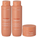Kit Braé Stages Nutrição Máscara Capilar 200G + Shampoo 250Ml + Condicionador 250Ml