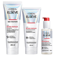 Kit Elseve Bond Repair Leave-In Capilar 90Ml + Shampoo 250Ml + Condicionador 200Ml