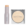 Kit Boca Rosa Beauty Base Multifuncional Stick Pele Fps30 Br11 12G + Pó Compacto Translúcido Cuscuz 9G com 25%OFF