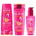 Kit Elseve Liso Dos Sonhos Sérum Capilar 100ml + Condicionador 200ml + Shampoo 200ml