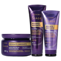 Kit Eudora Siage Resgate Imediato Shampoo 250ml + Condicionador 200ml + Máscara De Tratamento Capilar 250g