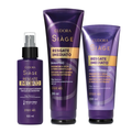 Kit Eudora Siage Resgate Imediato Shampoo 250Ml + Condicionador 200Ml + Leave-In 100Ml