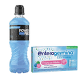 Kit Probiótico Enterogermina 2B Bcfu 10 Frascos grátis Isotônico Powerade Mix De Frutas 500Ml