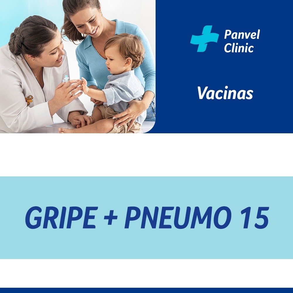 Combo Vacinas Pneumocócica 15 Vaxneuvance + Gripe Tetravalente Influvac Abbott