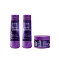 Kit Panvel Máscara Capilar Matizadora Blond Absolute Lume 270G + Shampoo Matizador Blond Absolute Lume 300Ml + Condicionador Matizador Blond Absolute Lume 300Ml