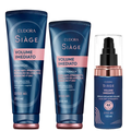 Kit Eudora Siàge Volume Imediato Shampoo 250Ml + Condicionador 200Ml + Sérum Capilar 100Ml