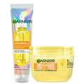 Kit Garnier Hidratante Facial Uniform & Matte Antimanchas Vitamina C 85G + Sérum De Limpeza Facial Vitamina C 100Ml