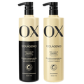 Kit Shampoo Ox Colágeno 500Ml + Condicionador Ox Colágeno 500Ml