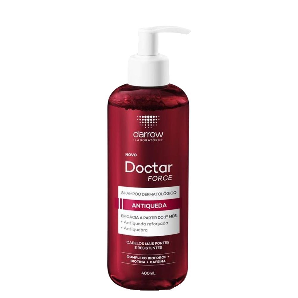 Kit Shampoo Antiqueda Doctar Force 400ml