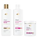 Kit Dove Condicionador Cachos Ativos + Biotina 370Ml + Shampoo Cachos Ativos + Biotina Expert Em Danos 370Ml + Máscara Capilar Cachos Ativos + Biotina Expert Em Danos 500G