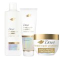 Kit Dove Máscara De Tratamento Capilar 10 Em 1 Bond Intense Repair + Peptídeo 250G + Shampoo Bond Intense Repair 350Ml + Condicionador Bond Intense Repair 250Ml