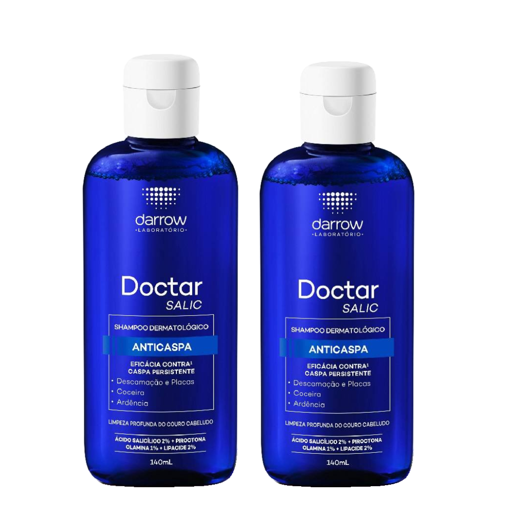 Kit 2 Shampoo Anticaspa Doctar Salic Darrow 140ml