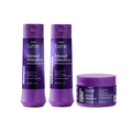 Kit Panvel Máscara Capilar Matizadora Blond Absolute Lume 270G + Shampoo Matizador Blond Absolute Lume 300Ml + Condicionador Matizador Blond Absolute Lume 300Ml