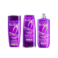 Kit Elseve Creme Para Pentear Collagen Lifter 250Ml + Shampoo Collagen Lifter 200Ml + Condicionador Collagen Lifter 200Ml