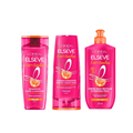 Kit Elseve Condicionador L'Oréal Paris Liso Dos Sonhos 200Ml + Shampoo L'Oréal Paris Liso Dos Sonhos 200Ml + Creme Para Pentear L'Oréal Paris Liso Dos Sonhos 250Ml