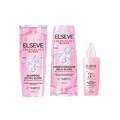 Kit Elseve Sérum Capilar Glycolic Gloss 100Ml + Condicionador L'Oreal Paris Glycolic Gloss 400Ml + Shampoo L'Oreal Paris Glycolic Gloss 400Ml