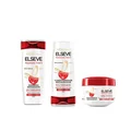 Kit Elseve Condicionador L'Oréal Paris Reparação Total 5 200Ml + Creme De Tratamento L'Oréal Paris Reparação Total 5 300G + Shampoo L'Oréal Paris Reparação Total 5 200Ml