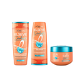 Kit Elseve Creme De Tratamento L'Oréal Paris Cachos Longos Dos Sonhos 300Ml + Shampoo Nutri Preenchedor 400Ml + Condicionador Selador 400Ml