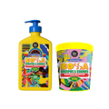 Kit Lola Cosmetics Gelatina Modeladora Bossa 500G + Máscara Capilar Bossa 450G
