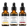 Kit Principia Sérum Facial Anti Idade Rn 0,3 Retinol 0,3% 30Ml + Sérum Facial Anti Idade Ah 2 Ácido Hialurônico 2% + Vitamina B5 1% 30Ml + Sérum Facial Antioxidante Vc 10 30Ml