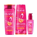 Kit Elseve Condicionador L'Oréal Paris Liso Dos Sonhos 400Ml + Shampoo 400Ml + Sérum Capilar 100Ml