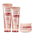 Kit Eudora Siage Shampoo Eudora Siàge Nutri Acid Complex 250Ml + Máscara Capilar 250G + Condicionador 200Ml