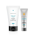 Kit Skinceuticals Protetor Solar Facial Uv Oil Defense Com Cor Fps80 40G + Gel De Limpeza Facial Blemish + Age Cleansing 120G