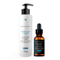 Kit Skinceuticals Sérum Facial Cell Cycle Catalyst 30Ml + Gel De Limpeza Facial Blemish + Age Cleansing 300G