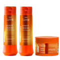 Kit Panvel Condicionador Nutri Boost Lume 300Ml + Shampoo 300Ml + Máscara Capilar 270G