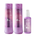 Kit Panvel Shampoo Glycolic Glow Lume 300Ml + Acidificante Capilar 160Ml + Condicionador 300Ml