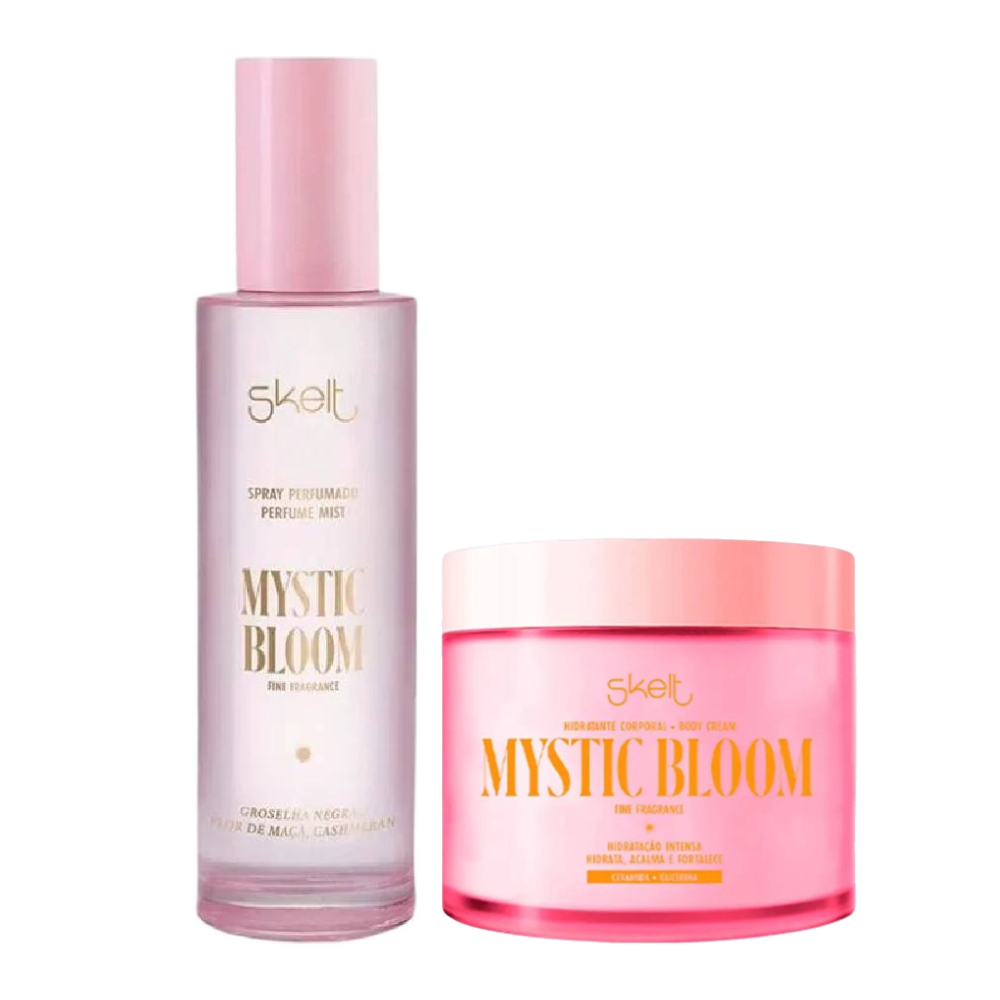 Kit Skelt Body Splash Mystic Bloom 100ml + Hidratante Corporal 200g