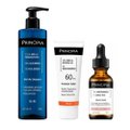 Kit Principia Protetor Solar Facial Ps 01 Fps 60 40ml + Sérum Facial Antiacne E Oleosidade Nc 10 Niacinamida 10% 30ml + Gel De Limpeza Facial Gl 02 350g