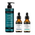Kit Principia Sérum Facial Antiacne E Oleosidade Mix 01 30ml + Gel De Limpeza Facial Gl 01 350g + Sérum Facial Anti Idade Ah 2 Ácido Hialurônico 2% + Vitamina B5 1% 30ml