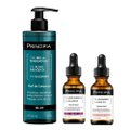 Kit Principia Sérum Facial Antiacne E Oleosidade Am 10 Ácido Mandélico 10% 30ml + Gel De Limpeza Facial Gl 01 350g + Sérum Facial Antiacne E Oleosidade Nc 10 Niacinamida 10% 30ml