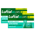 Kit Luftal Gel Cápsulas Simeticona 125Mg - 20 Cápsulas Gelatinosas