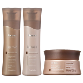 Kit Capilar Amend Shampoo Expertise Reconstrutor Complete Repair 250Ml + Máscara De Tratamento 300G + Condicionador 250Ml
