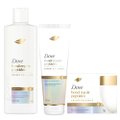 Kit Capilar Dove Máscara De Tratamento 10 Em 1 Bond Repair + Peptídeo Expert Em Danos 250G + Condicionador 250Ml + Shampoo 350Ml