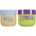 Kit Beleza Brasileira Esfoliante Corporal Bb Cream Esfrega Bumbum 200G + Hidratante Corporal Manteiga 200G