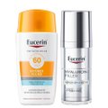 Kit Eucerin Sérum Facial Anti Idade Hyaluron Filler Epigenetic 30Ml + Protetor Solar Facial Ultra Fluido Fps60 50Ml