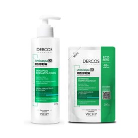 Kit Capilar Anticaspa Dercos Ds Shampoo 300G + Refil 200Ml
