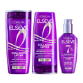 Kit Capilar Elseve Shampoo Collagen Lifter 400Ml + Condicionador 400Ml + Sérum Leave In 100Ml