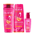 Kit Capilar Elseve Condicionador L'Oréal Paris Liso Dos Sonhos 400Ml + Shampoo 400Ml + Sérum 100Ml