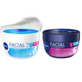 Kit Nivea Creme Facial Nutritivo 100G + Creme Facial Noturno 100G