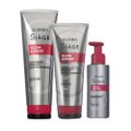 Kit Capilar Eudora Siage Leave-in Balm Disciplinante Capilar Glow Expert 100ml + Condicionador Expert 200ml + Shampoo 250ml