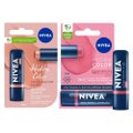 Presente dia dos Namorados Nivea Hidratante Labial Hidra Color 2 em 1 Nude 4,8g + Hidratante Labial Hidra Color Rose Fps30 4,8g
