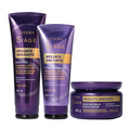 Kit Capilar Eudora Siage Máscara Capilar Resgate Imediato 250G + Condicionador 200Ml + Shampoo 250Ml