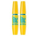 Kit Máscara De Cílios Maybelline The Colossal Volum' Express À Prova D'Água Preto 9,2Ml 2 Unidades