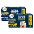 Kit Roupa Íntima Bigfral Derma Plus G/Xg com 48 Unidades