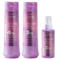 Kit Capilar Panvel Lume Glycolic Glow Condicionador 300Ml + Shampoo 300Ml Grátis Sérum Capilar 120Ml