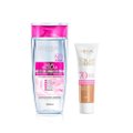 Kit L'Oreal Protetor Solar Facial Loréal Solar Expertise Make-Up 3.0 Fps70 30G + Água Micelar L'Oréal Paris 5 Em 1 200Ml